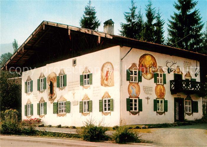 Bad Kohlgrub Haus Zum Jager mit Wandfresken