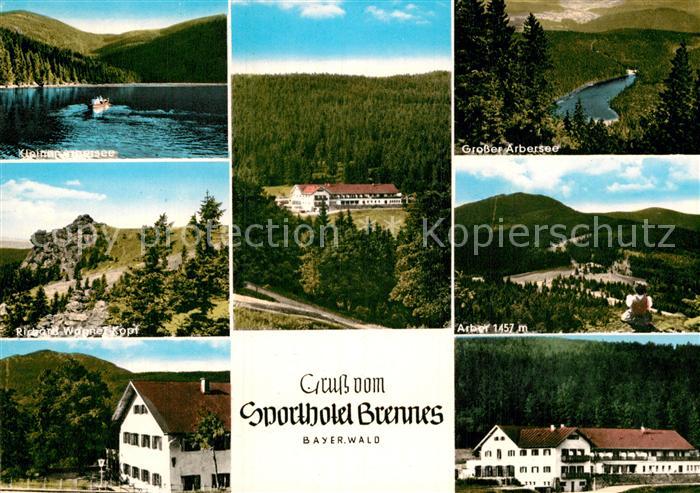 Brennes Bayerisch Eisenstein Sporthotel Brennes Richard Wagner Kopf Gr Arbersee