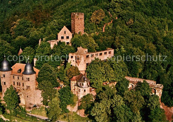 Wertheim Main Schloss Fliegeraufnahme