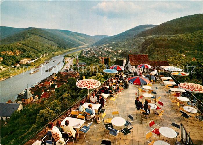 Hirschhorn Neckar Schloss Hotel auf der Burg