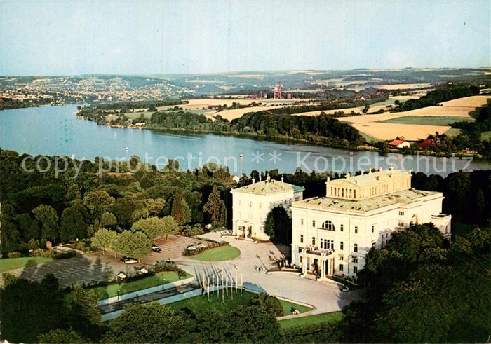 Essen Ruhr Villa Huegel mit Baldeneysee