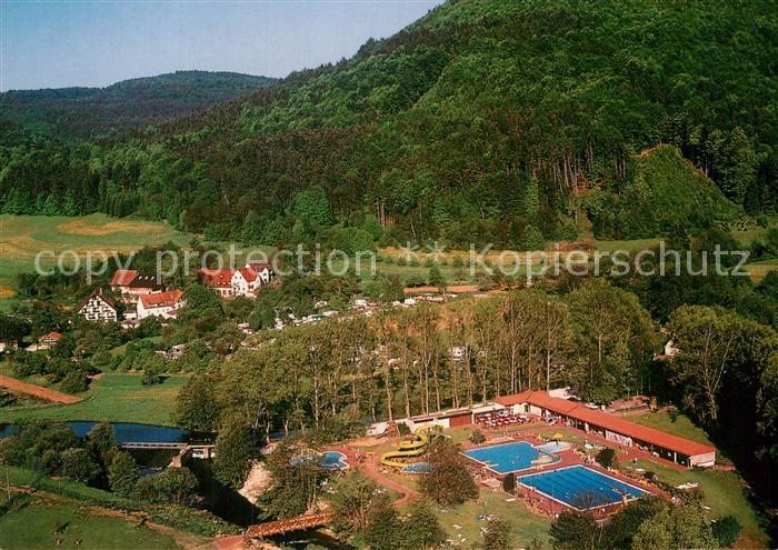 Ebermannstadt Erlebnisbad und Rothenbuehl Fliegeraufnahme