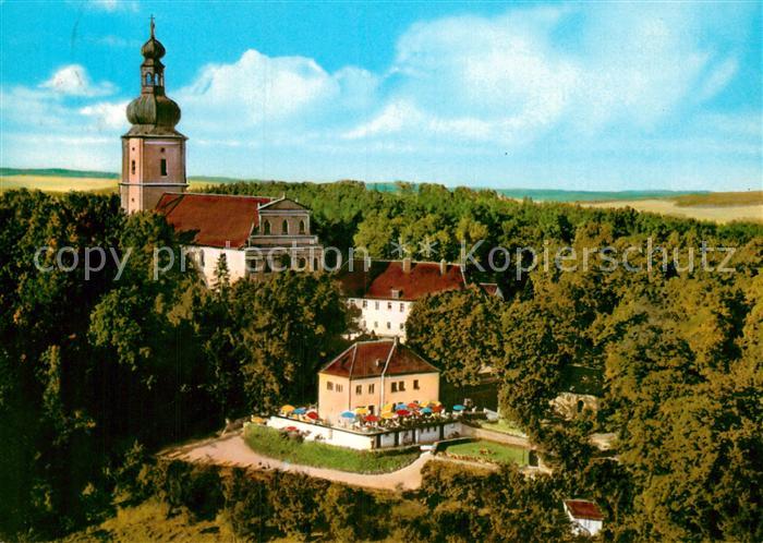 Amberg Oberpfalz Wallfahrtskirche Maria Hilf mit Berggasthof