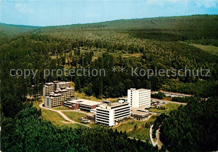 Weiskirchen Saar Hochwald Sanatorium Fliegeraufnahme