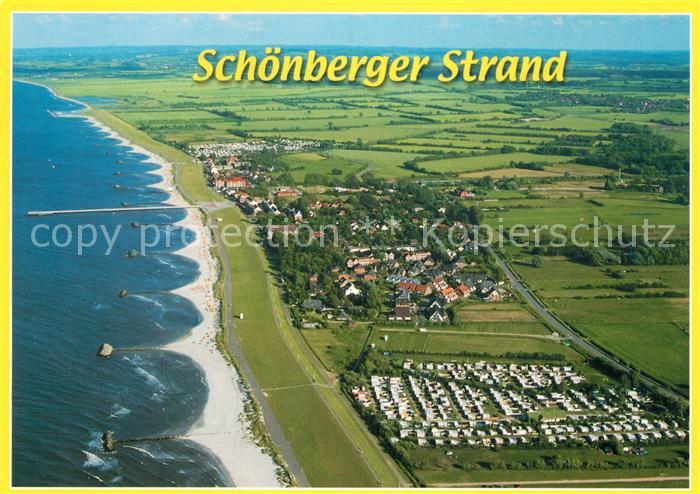 Schoenberger Strand Fliegeraufnahme