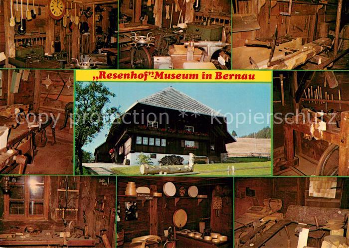 Bernau Schwarzwald Resenhof Museum Buerstenmacher Drechselei Loeffelmacher Schin