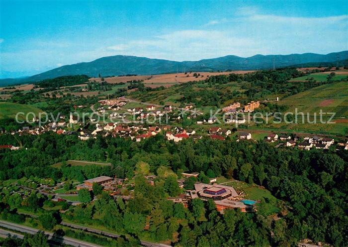 Bad Bellingen Mineral Thermalbad Fliegeraufnahme