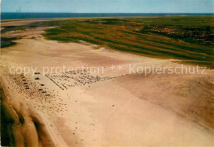 St Peter-Ording Boehler Strand Fliegeraufnahme