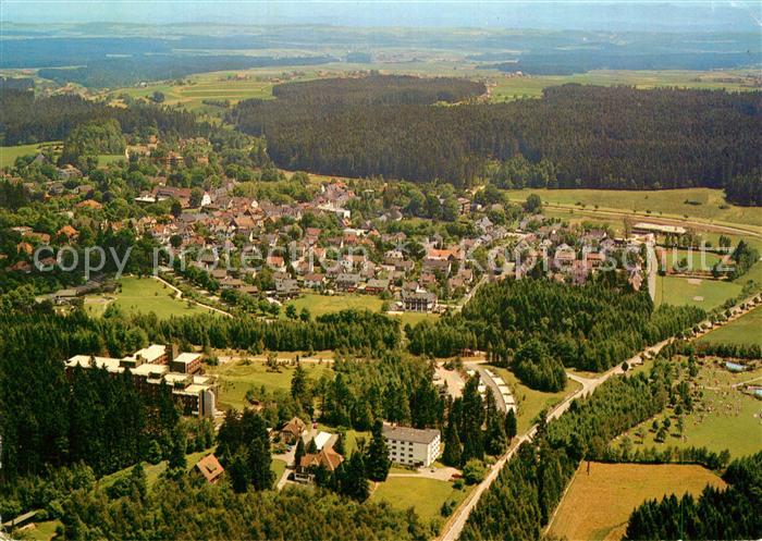 Koenigsfeld Schwarzwald Fliegeraufnahme