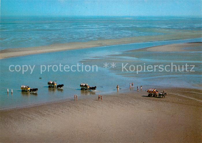 Cuxhaven Nordseebad Prieldurchfahrt von Duhnen nach Neuwerk Fliegeraufnahme