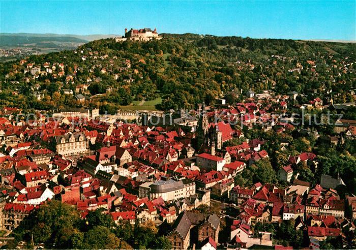 Coburg Fliegeraufnahme Stadt und Veste