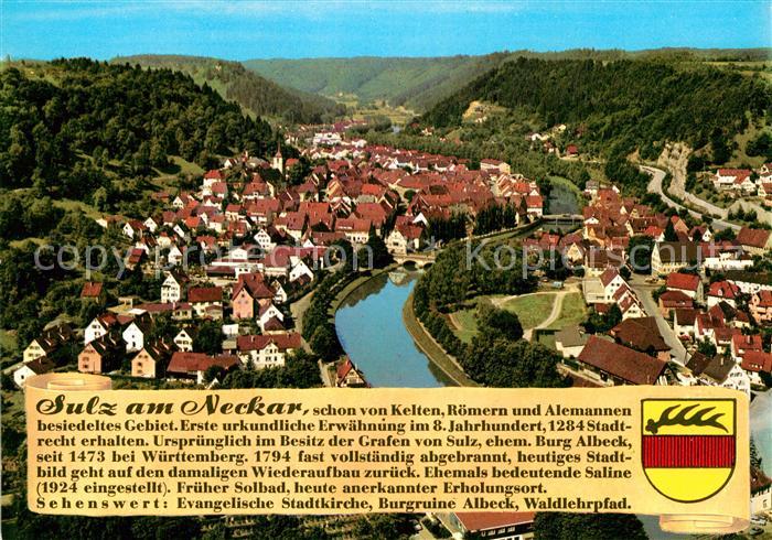 Sulz Neckar Fliegeraufnahme