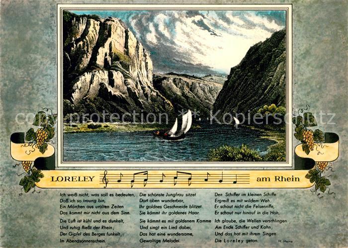 Loreley Lorelei Rheinfelsen