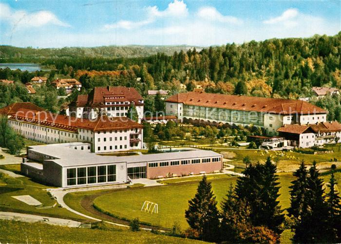 Bad Toelz Versorgungs Krankenhaus mit Kurabteilung Fliegeraufnahme