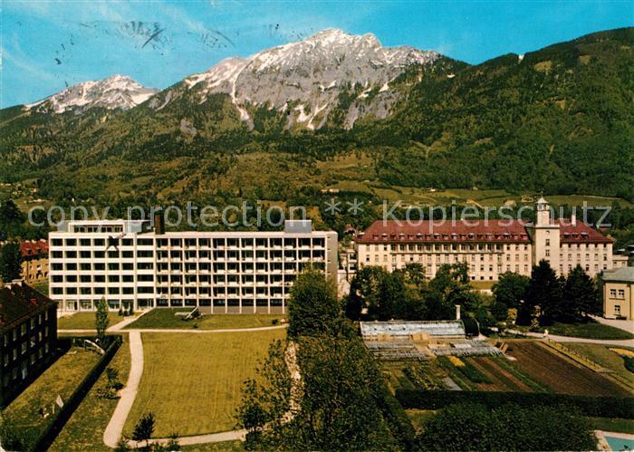 Bad Reichenhall Spezialklinik fuer Asthma mit Zwiesel und Hochstaufen