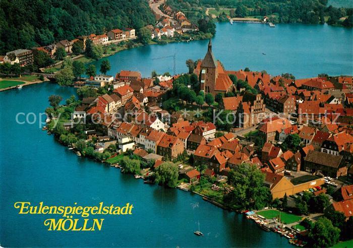 Moelln Lauenburg Fliegeraufnahme