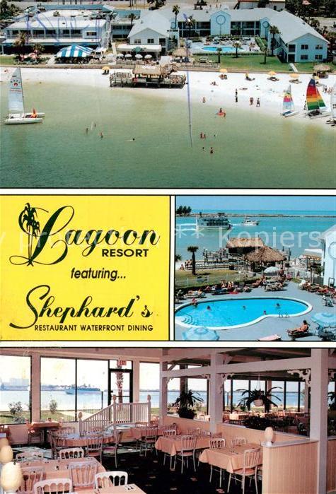 Clearwater Beach Lagoon Resort Shephards Restaurant Waterfront Dining