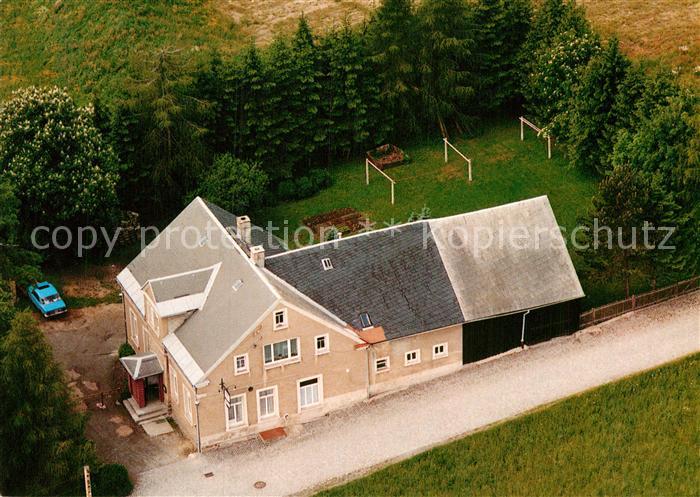 Baerenstein Annaberg-Buchholz Gasthof Waldesruh Fliegeraufnahme