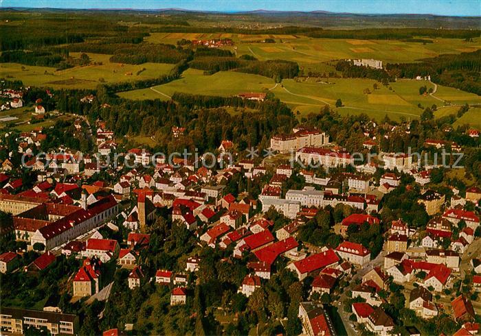 Bad Woerishofen Fliegeraufnahme mit Sebastianeum Kneippianum und Kinderheilstaet