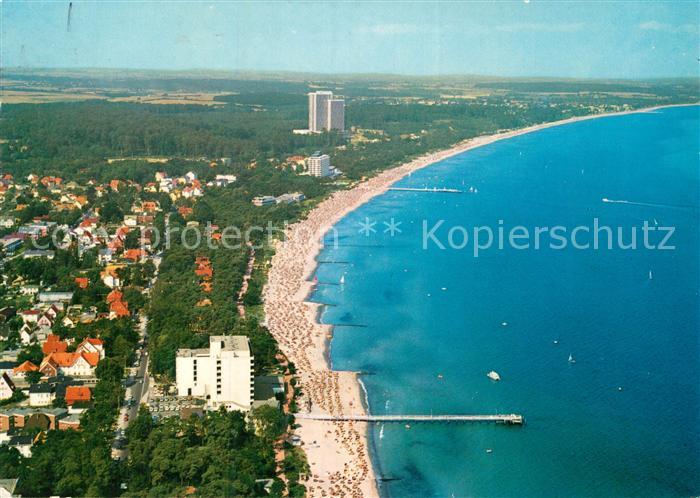 Timmendorfer Strand Fliegeraufnahme