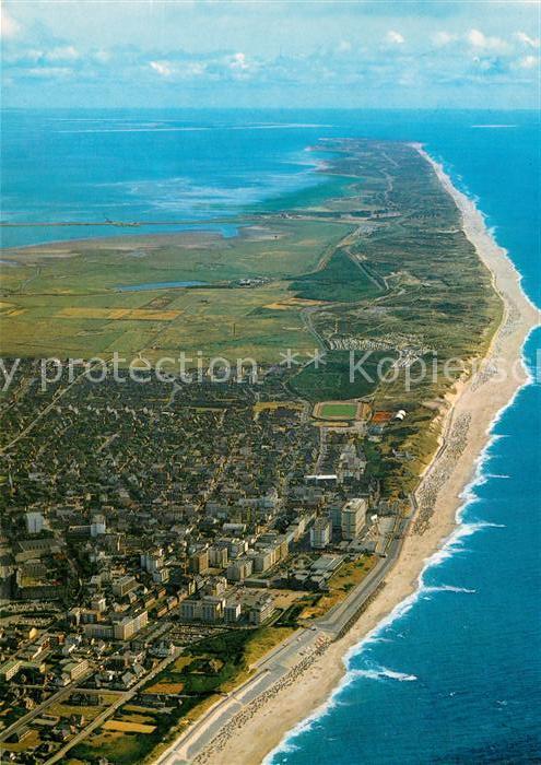 Westerland Sylt Fliegeraufnahme