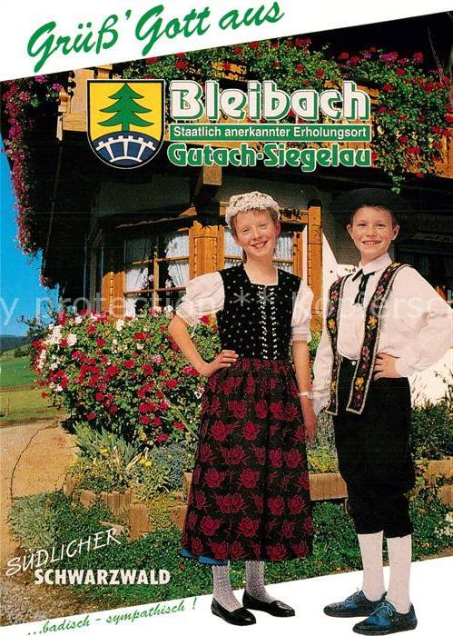 Gutach-Bleibach Siegelau Trachtenpaar