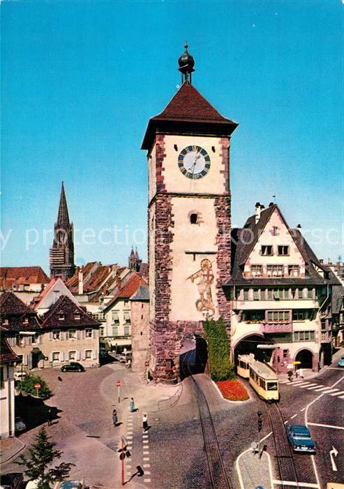 Freiburg Breisgau Das Schwabentor