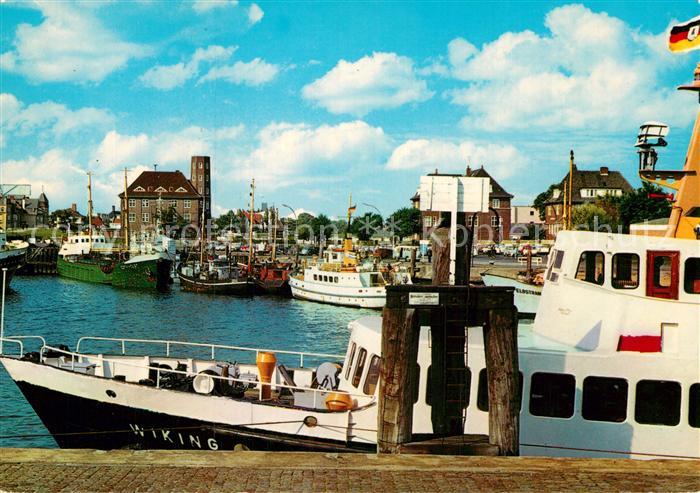 Cuxhaven Nordseebad Hafenpartie