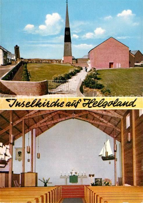 Helgoland Inselkirche Inneres