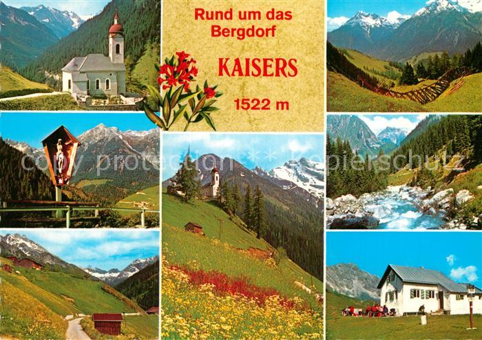 Kaisers Kirche Bildstock Bruecke Teilansichten