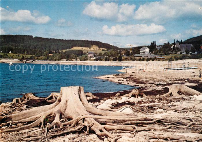 Schluchsee Jahrhundertereignis Absenkung des Schluchsees 1983