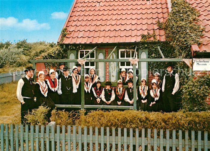 Norderney Nordseebad Fischertrachten um 1850