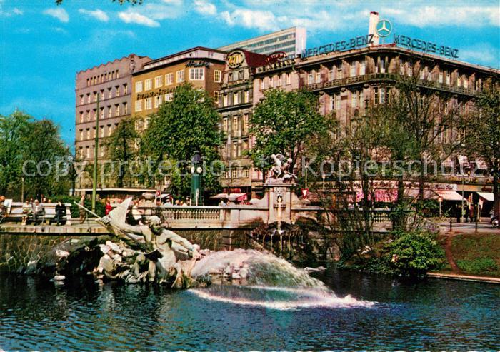 Duesseldorf Triton am Corneliusplatz