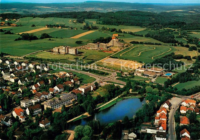 Horn-Bad Meinberg Kurparksee Kliniken Fliegeraufnahme