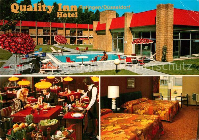 Ratingen Quality Inn Hotel Gastraum Gaestezimmer