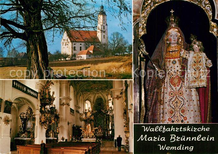 Wemding Wallfahrtskirche Maria Bruennlein