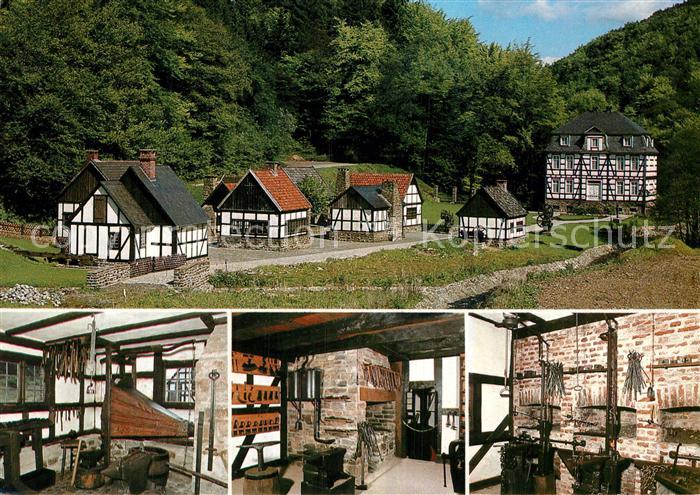 Hagen Westfalen Landesmuseum fuer Handwerk und Technik Handschmieden Beilschmied