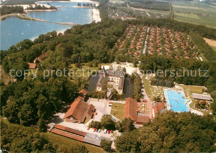 Haren Ems Ferienzentrum Schloss Dankern Fliegeraufnahme