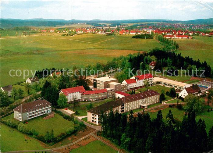 Clausthal-Zellerfeld Kurklinik Am Hasenbach Fliegeraufnahme