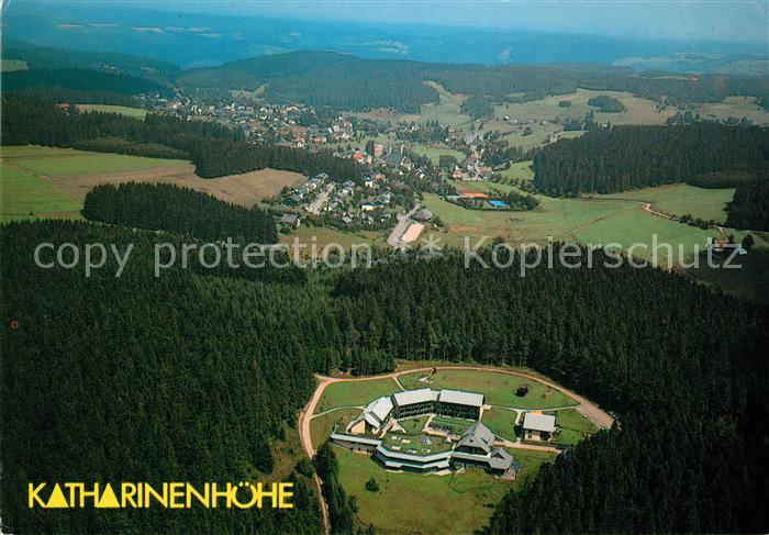 Schoenwald Schwarzwald Rehaklinik Katharinenhoehe Fliegeraufnahme