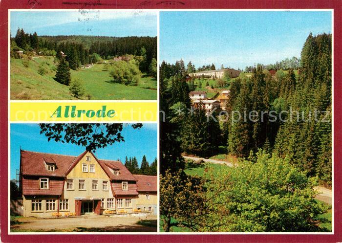 Allrode Bungalowsiedlung Betriebsferienheim Luppbodemuehle Muehlbergblick