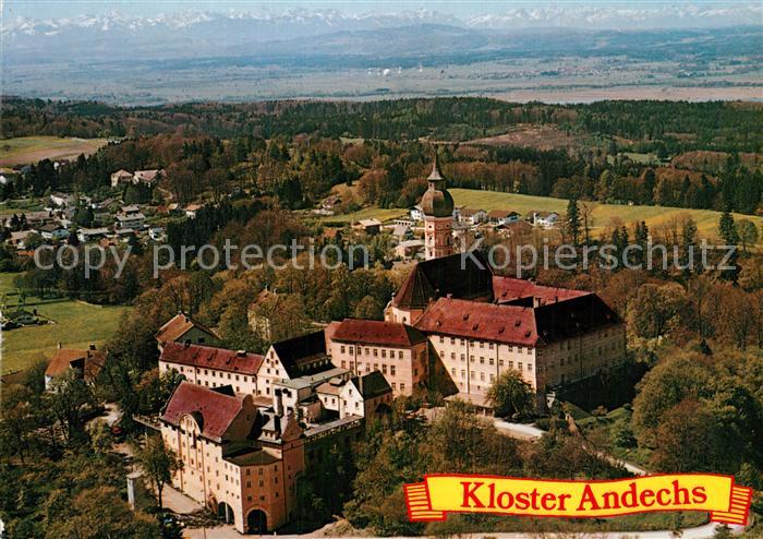 Kloster Andechs Fliegeraufnahme