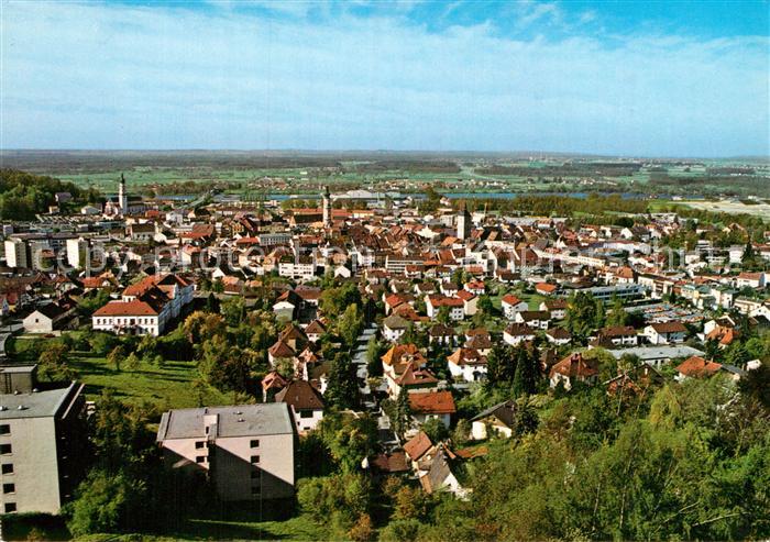 Deggendorf Donau Fliegeraufnahme