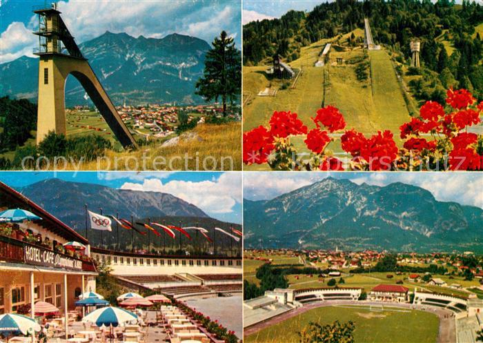 GARMISCH-PARTENKIRCHEN Bayern Hotel Olympiahaus Skistadion Schanze