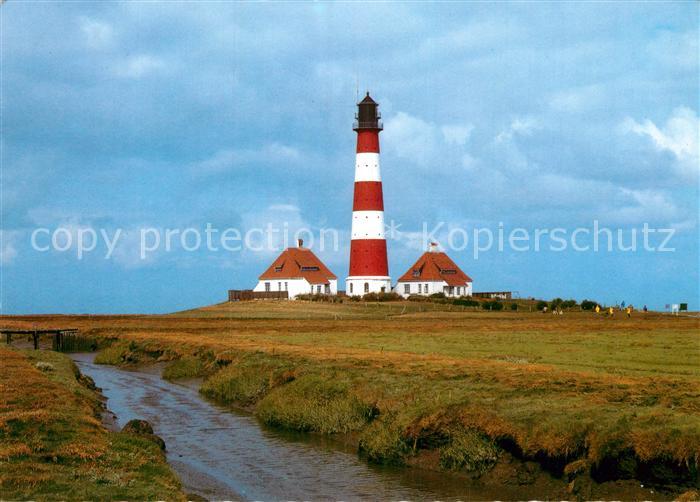 Eiderstedt Westerhever Leuchtturm