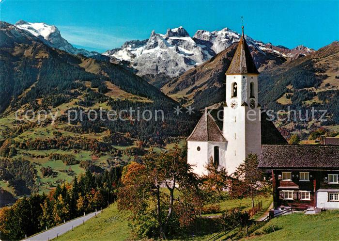 Innerberg Vorarlberg Kirche Sulzfluh Drei Tuerme