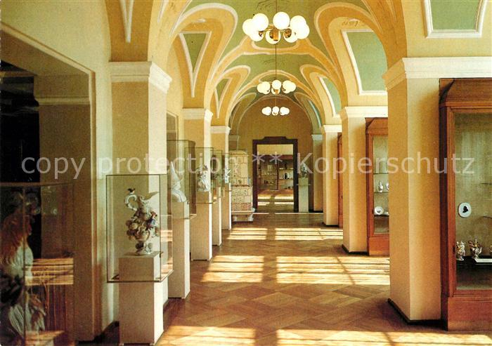 Meissen Elbe Sachsen Schauhalle Porzellanmanufaktur