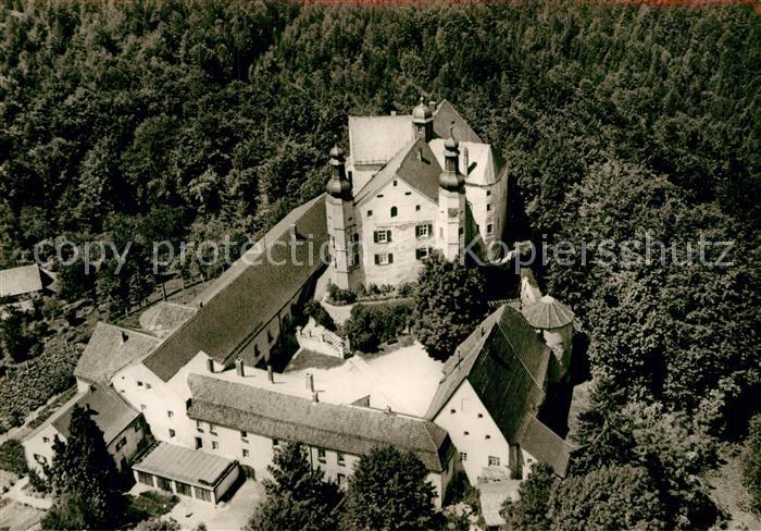 Englburg Niederbayern Schloss Englburg Fliegeraufnahme