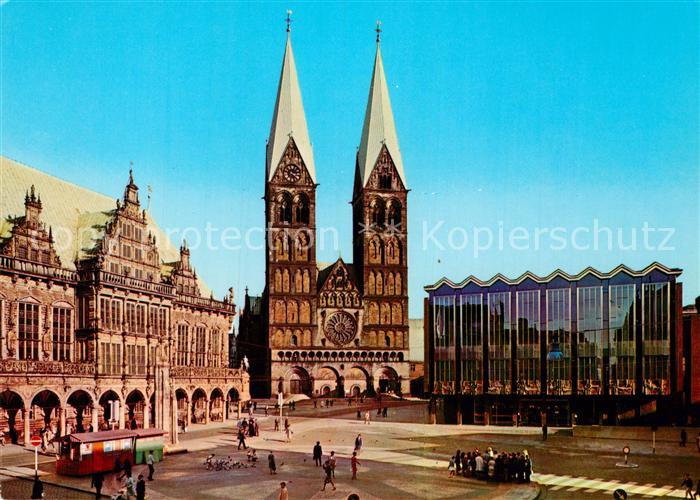 BREMEN  CITY Rathaus Dom Haus der Buergerschaft