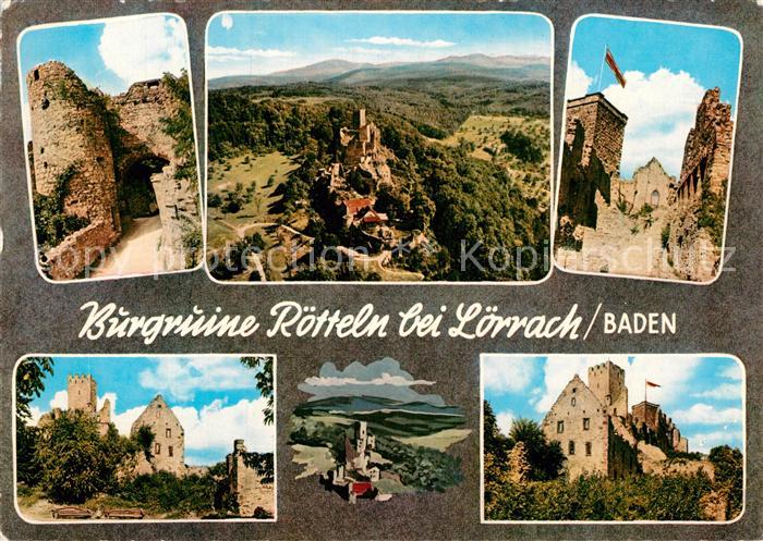Loerrach Burgruine Roetteln